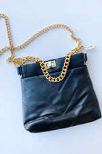 mode, never lose faith chain bag