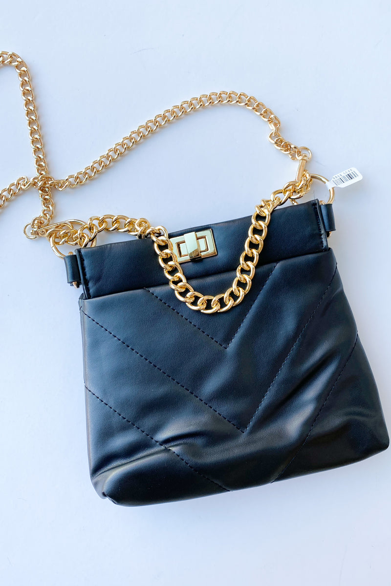 mode, never lose faith chain bag