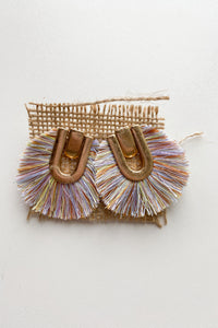 mode, U turn fringe earring
