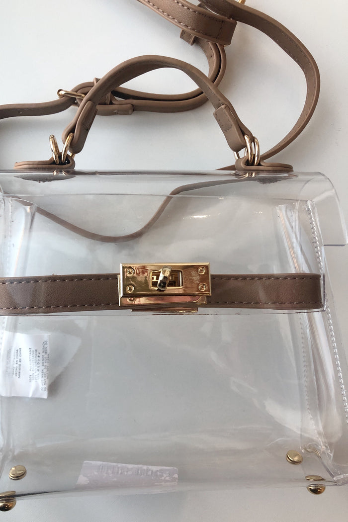 mode, clear as day bag