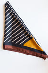 mode, striped square scarf