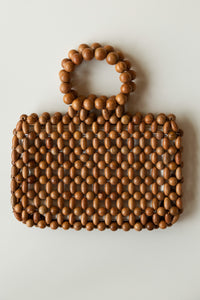 mode, under Palm trees beaded bag