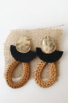 mode, somebody like you woven earring