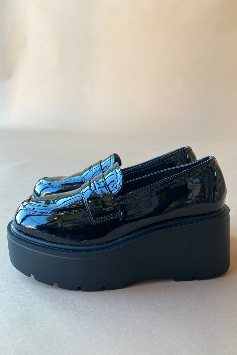 mode, zoie platform loafers