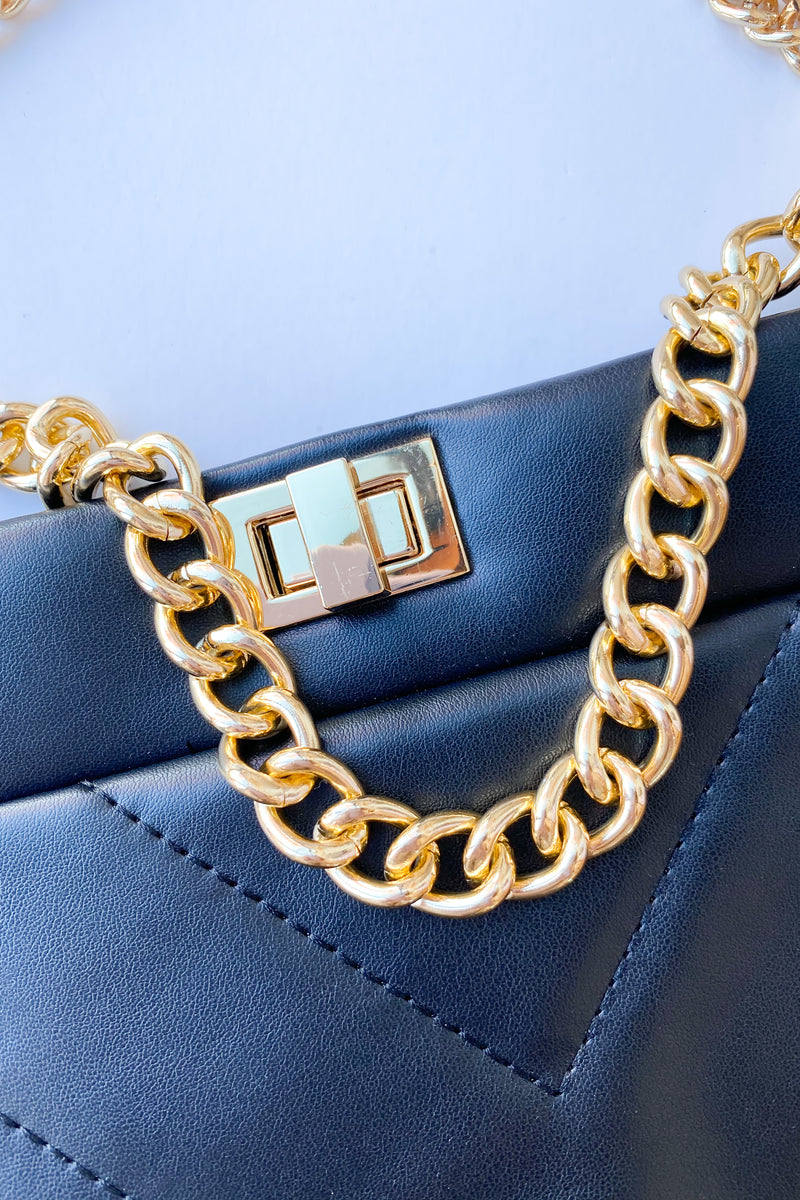 mode, never lose faith chain bag