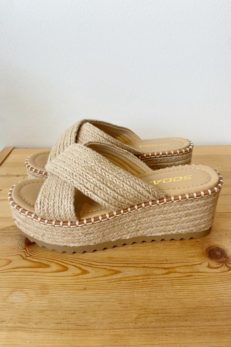 diving espadrille flatform sandal