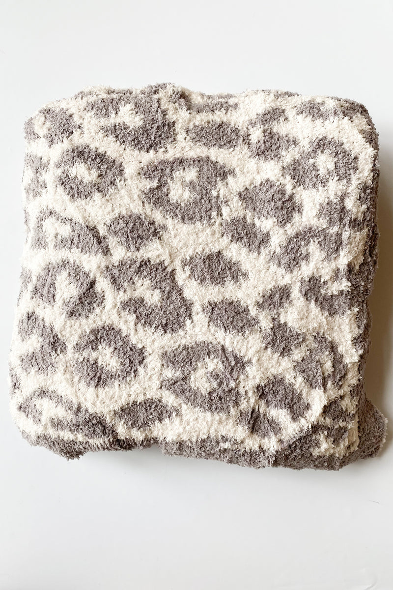 mode, animal print blanket