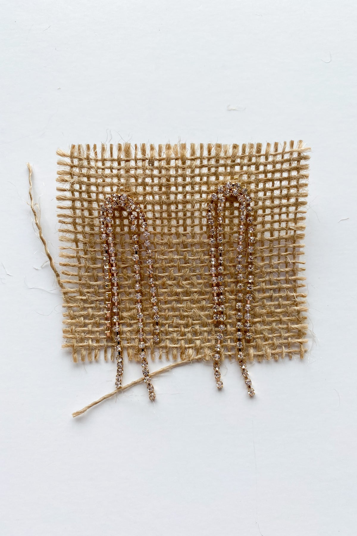 mode, simple rain earring