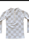 mode, Checkerboard rash guard