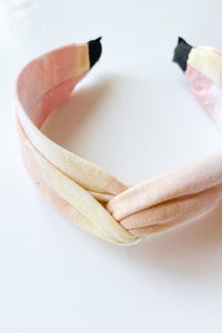 mode, twist top headband