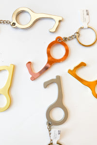 mode, touchless key ring
