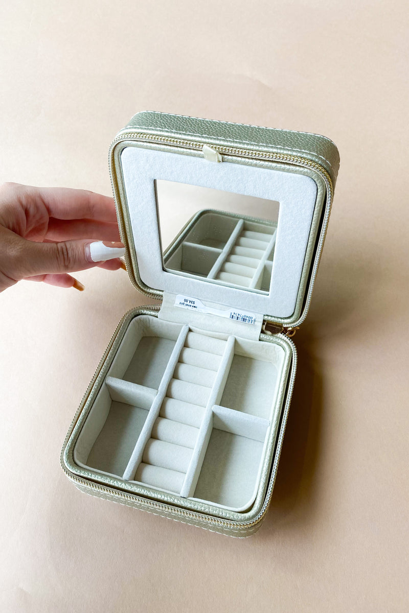 mode, leah travel jewelry case small