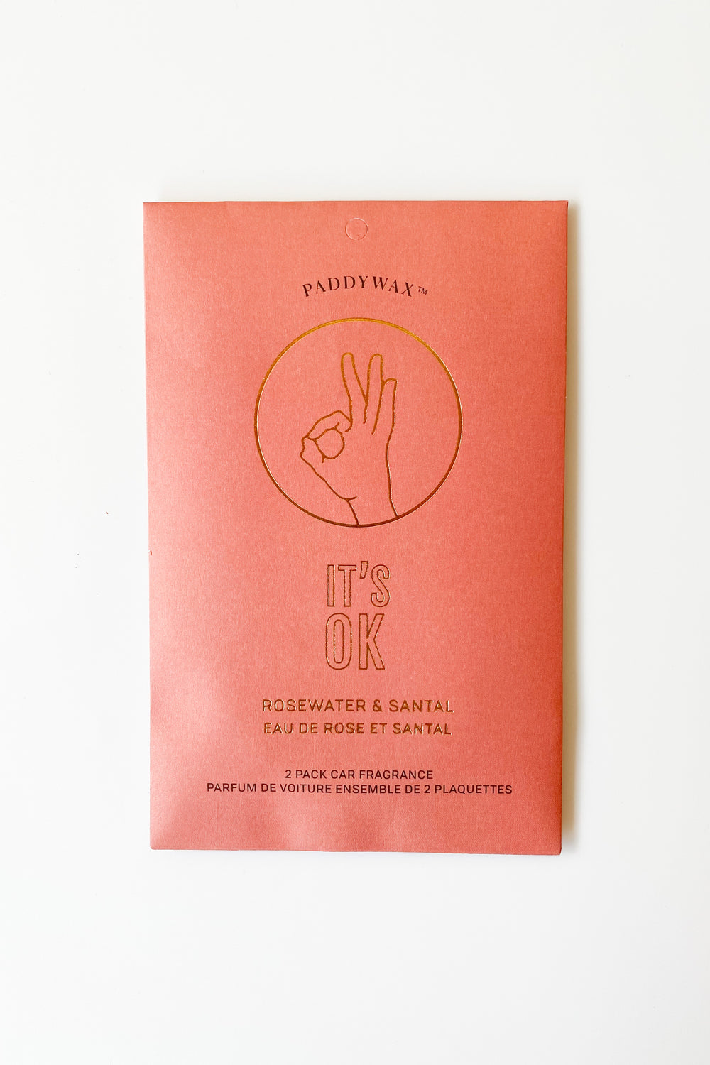 it's okay/rose water + santal