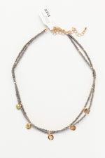 mode, gold disc choker