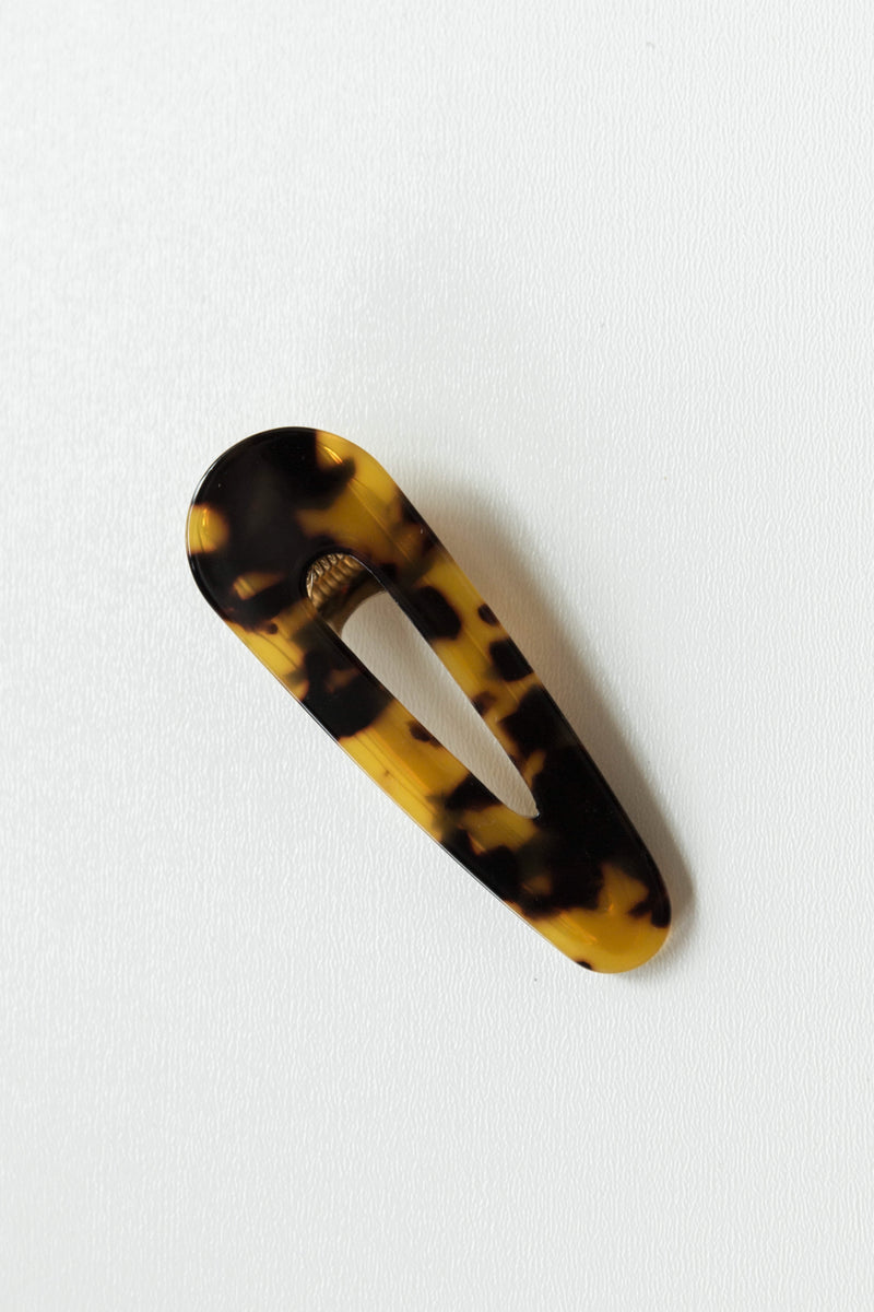 mode, hello tort hair clip