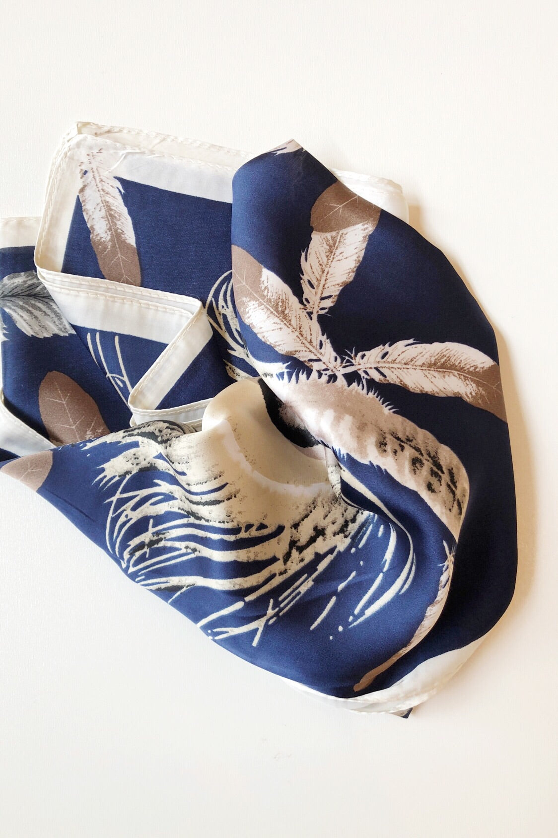 mode, heather square scarf