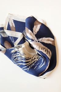 mode, heather square scarf