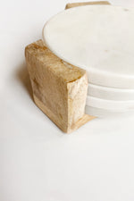 mode, marble coasters w/ holder