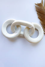 white marble chain