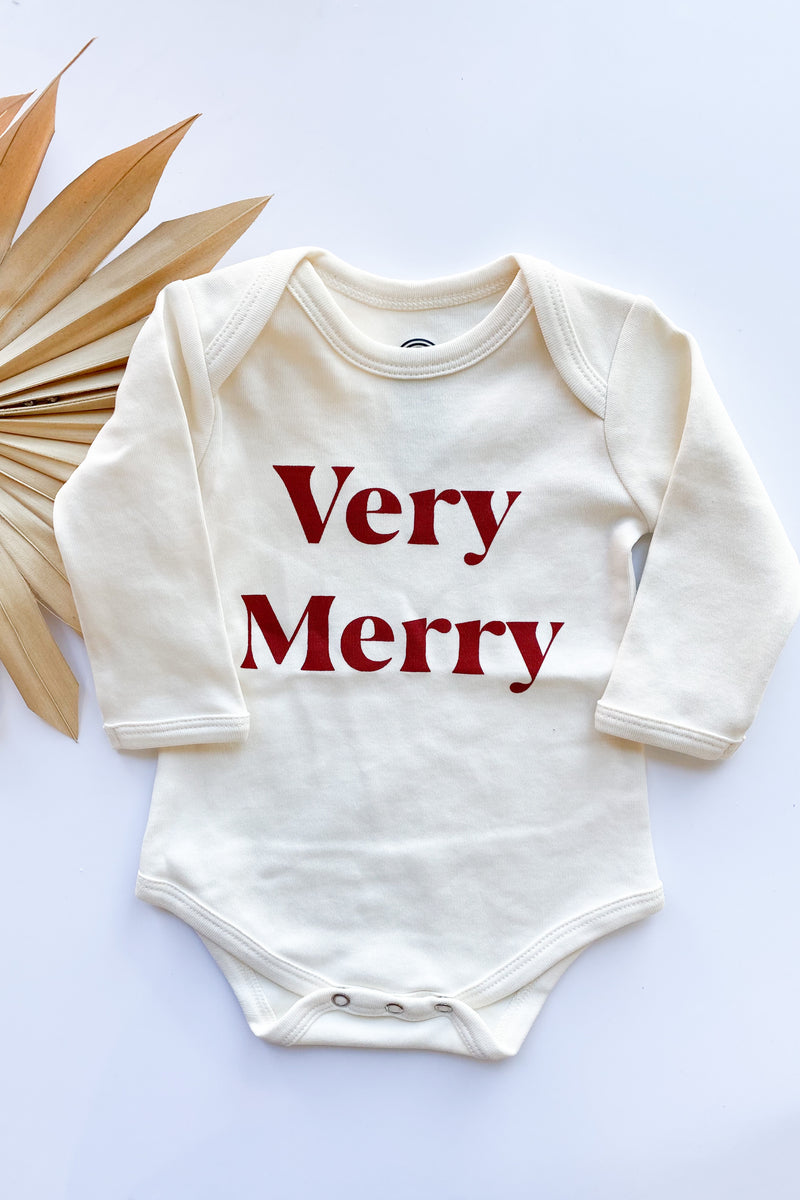 holiday baby onesie