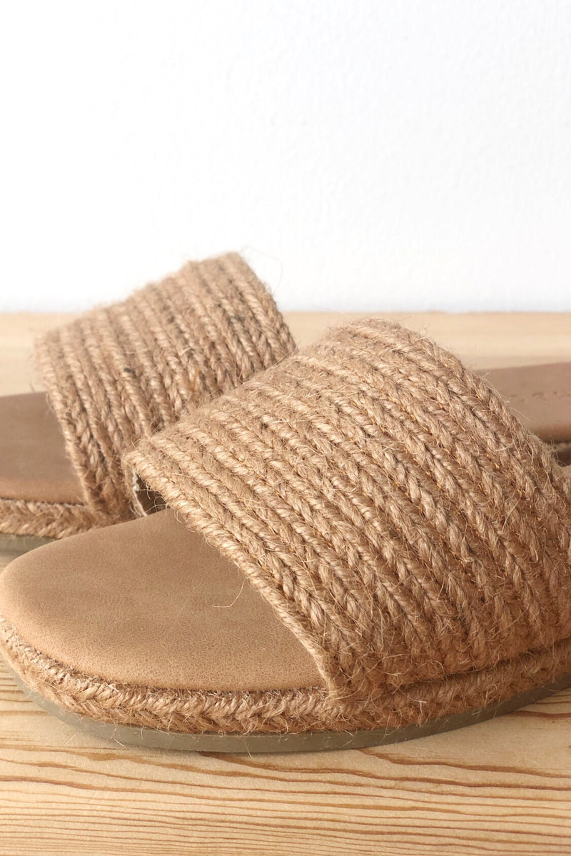 mode, I know we'll make it woven sandal