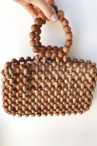 mode, under Palm trees beaded bag