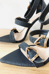 mode, triple threat buckle heel