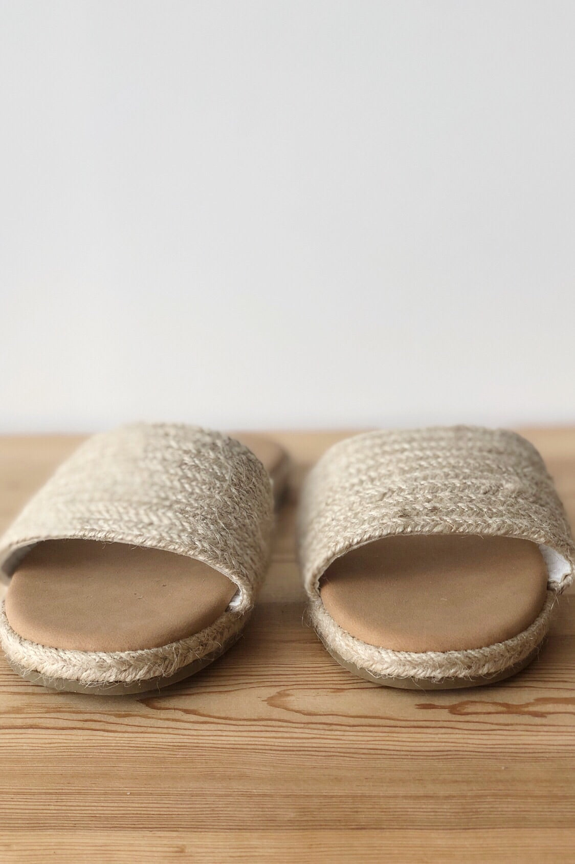 mode, I know we'll make it woven sandal