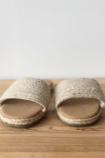 mode, I know we'll make it woven sandal