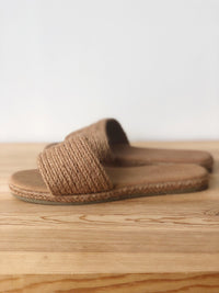 mode, I know we'll make it woven sandal