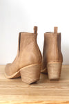 mode, whimsical side slit bootie