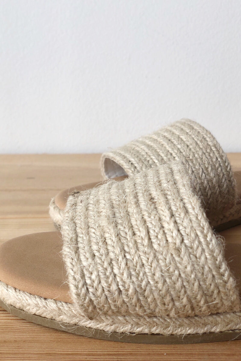 mode, I know we'll make it woven sandal
