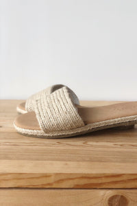 mode, I know we'll make it woven sandal