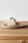 mode, I know we'll make it woven sandal