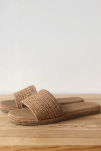 mode, I know we'll make it woven sandal