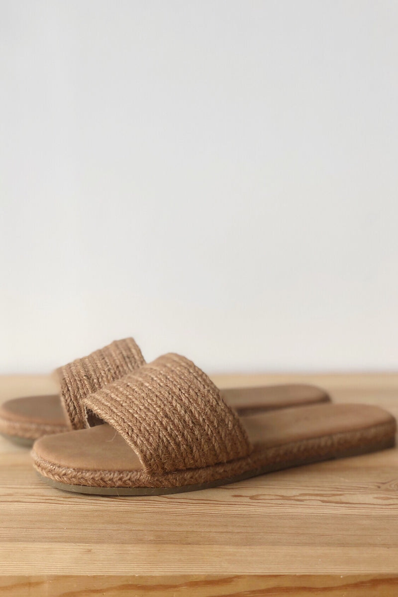mode, I know we'll make it woven sandal