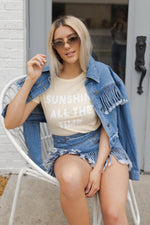 mode, sunshine all the time tee