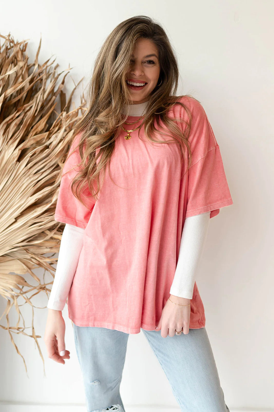mode, rylan oversized tee