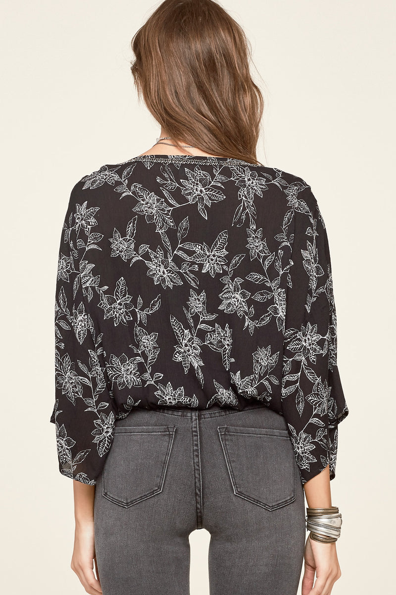 mode, moon dancer woven top