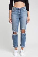 mode, Presley retro highwaist denim