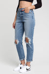 mode, Presley retro highwaist denim