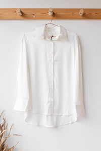 mode, shay satin blouse