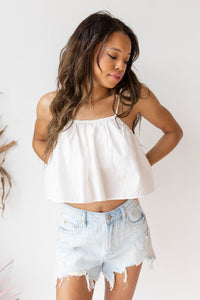 mode, hadlee denim shorts