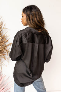 mode, shay satin blouse
