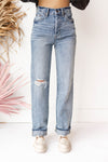mode, cassie super high rise straight