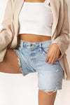 mode, wren super high rise shorts