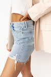 mode, wren super high rise shorts
