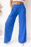 wide leg sweat pants