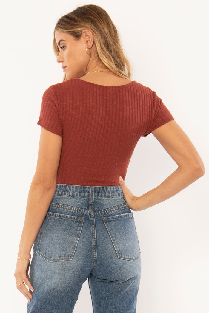 mode, simone knit bodysuit