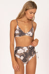 mode, stevie triangle swim top